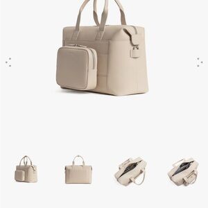 Monos Metro Duffel - Ivory Vegan Leather